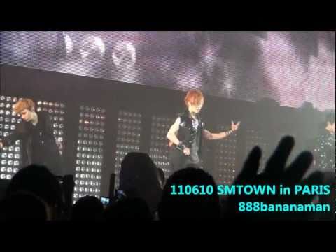 [fancam] 110610 SMTOWN in Paris SHINee『LUCIFER』