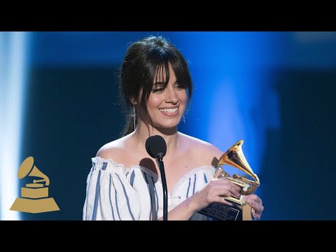 Camila Cabello Wins First Grammy Award | GRAMMYs
