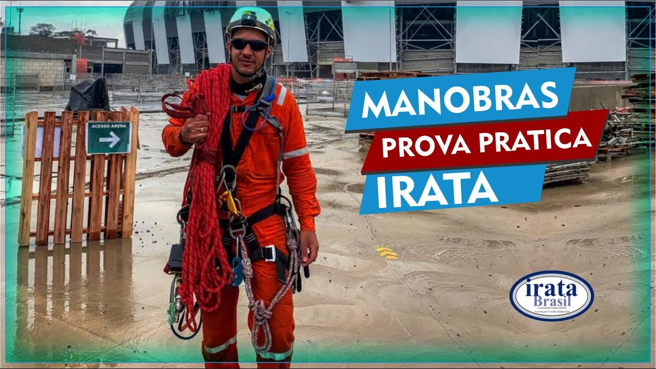 Manobras da prova prática do IRATA