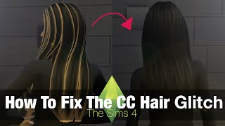 The Sims 4 Tutorial: How to Fix Custom Content Hair Glitch