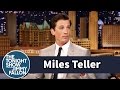 Miles Teller Is A Self Taught Drummer