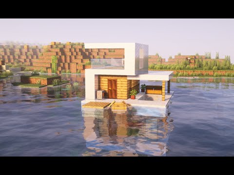 EPIC Minecraft Water House Build Tutorial
