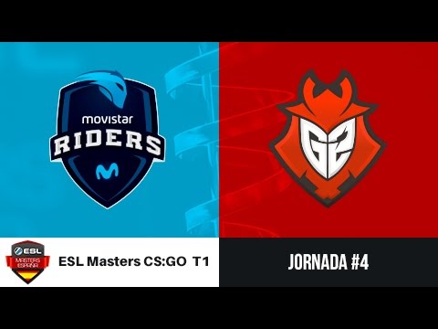 Movistar Riders vs. G2 Vodafone [Mirage] ESL Masters CS:GO Temporada 1 - Jornada #4
