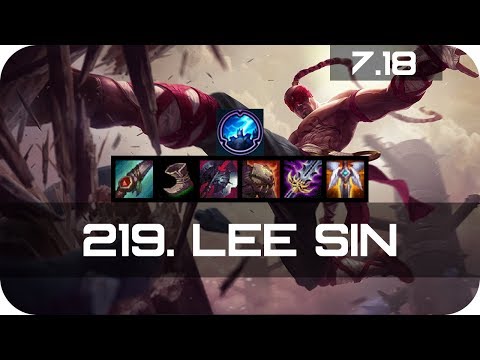 Lee Sin Jungle vs Kayn Season 7 s7 Patch 7.18 2017 Gameplay Guide Build Normals