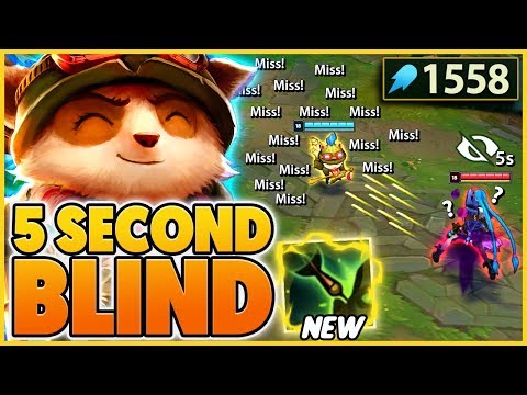 *ABILITY REWORK* TEEMO CAN BLIND FOR 5 SECONDS (RIOT?!?!?!?!?) - BunnyFuFuu