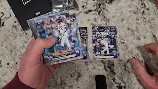 2025 TOPPS NOW WORLD SERIES DODGERS TEAM SETS! TWO PACK RIP. SHORT PRINTS!!!