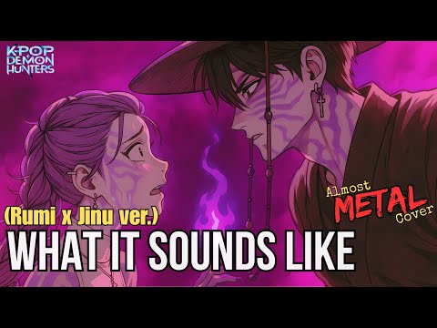 “What It Sounds Like” - Rumi x Jinu Ver. | Almost METAL Cover | K-pop Demon Hunters