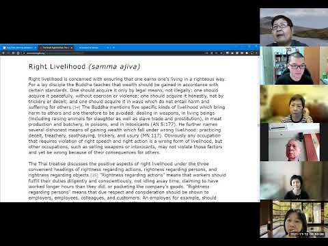 [The Noble Eightfold Path] #33 - Right Livelihood