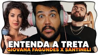 Tiago Santineli RESPONDE TRETA de Giovana Fagundes (e ACUSA ELA de CRIMES?)