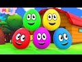 Learning Colors And Numbers Songs Colorful Eggs On The Farm Melly Nursery Rhymes Kids Songs