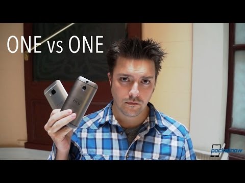 HTC One M9 vs M8: Hands-On Comparison from MWC 2015 | Pocketnow