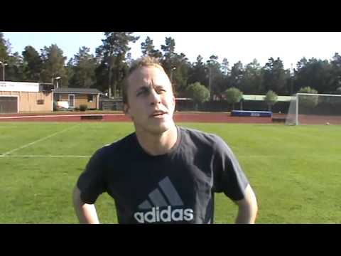 Andreas , kicks at goal and interview