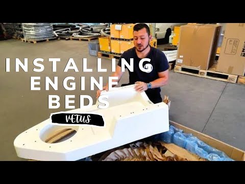 Sail Drive ENGINE BED INSTALL! | VETUS | YACHT REBUILD WEEK 90
