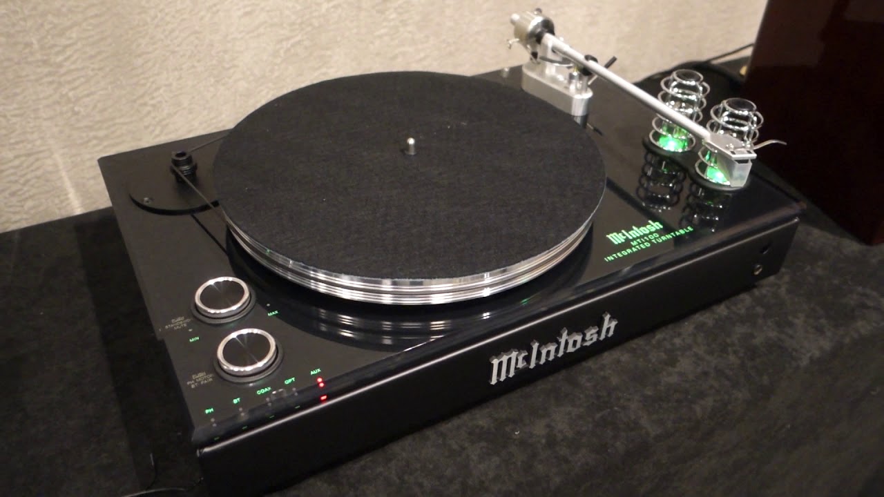 Mcintosh MTI100 - ONE CRAZY ALL in ONE... Turntable? Tube?