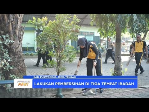 POLRES PURWOREJO GELAR BAKTI RELIGI PERINGATI HUT LANTAS KE 69