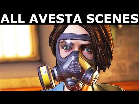 All Avesta Scenes - Villain Joker Path - BATMAN Season 2 The Enemy Within Episode 5: Same Stitch