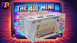 Announcing THE400 Mini: Officially Licensed Atari Retro Revolution!