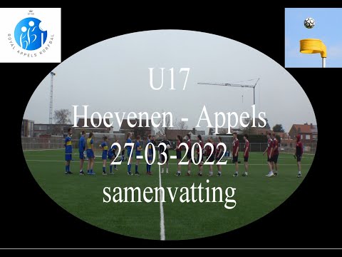 Korfbal U17 Hoevenen-Appels 27-03-2022 samenvatting
