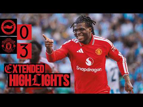 FC Brighton & Hove Albion 0-3 FC Manchester United