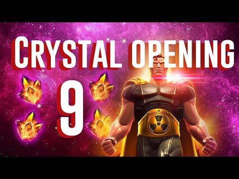 QUADRUPLE FOUR STAR CRYSTALS!!! Weekly Opening #9 | Marvel Contest of Champions