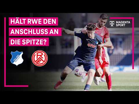 TSG Hoffenheim II - Rot-Weiss Essen, Highlights mit Live-Kommentar | 3. Liga | MAGENTA SPORT