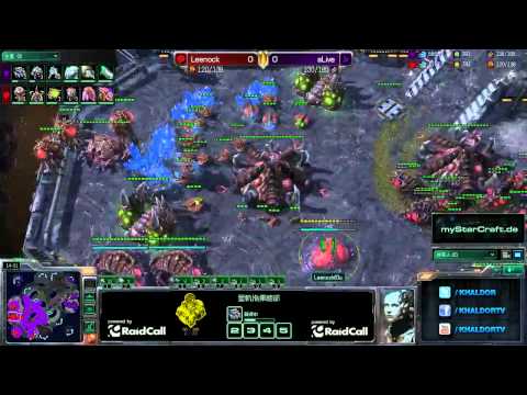 RO8 aLive (T) vs Leenock (Z) - Game 1