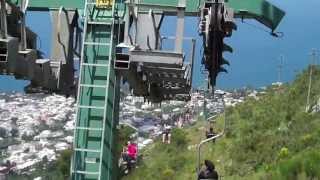 Travel Guide - Capri Italy - Chair Lift to top of Monte Solaro - Isle of Capri