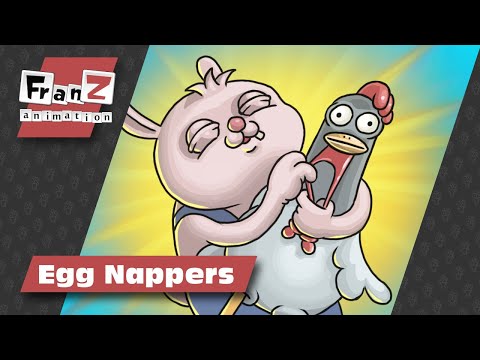 EggNappers - How the Easter bunnies get their eggs 🎬 2D Animation