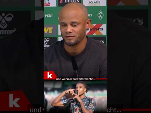Kompany lobt überragenden Olise: “Wenn er so weitermacht…” #shorts