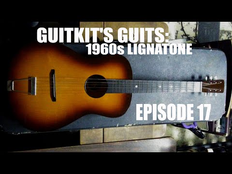 1960s Lignatone Parlor Guitar Vintage Brownburst Acoustic – Made in Czechoslovakia – “Bo” image 23