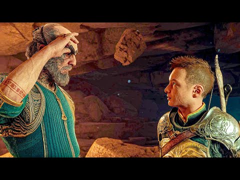 Odin tells Loki how he lost his eye - God of War Ragnarok