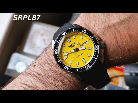 In The Wild: Seiko 5 Sports 'SKX Redux' (SRPL87) Ki-Iro Yellow - Hands On