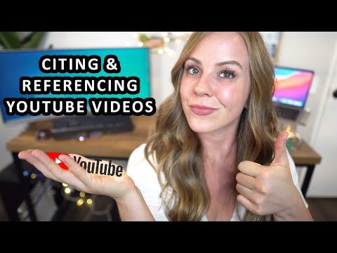 image-How do you reference a video?