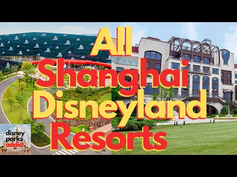 Visão geral do Shanghai Disneyland Resorts - TODOS OS HOTÉIS DISNEY