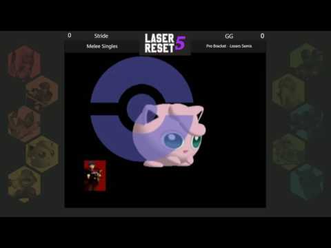 Laser Reset 5 - Melee Singles - Stride vs. GG - Losers Semis