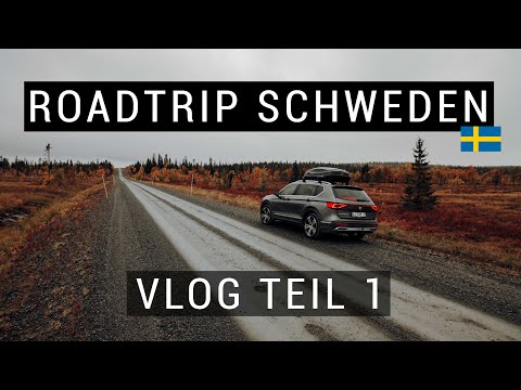 Roadtrip durch Schweden 🚗 Vlog Teil 1 - Die ersten Nächte im Auto
