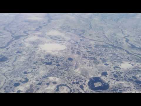 Карское море (вид с самолета). Май 2016 