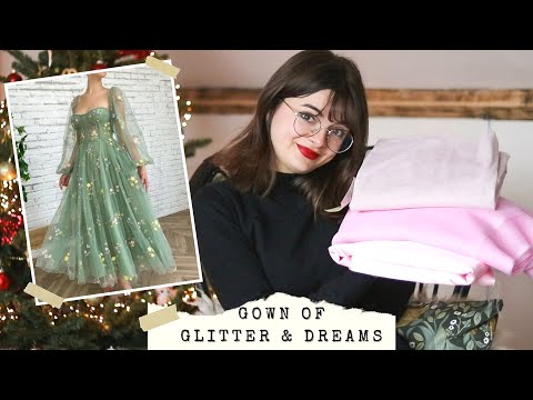 Sewing The Glitter Tulle Gown Of My Dreams 🎀 Pt. 1
