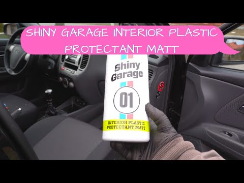 Shiny Garage Interior Plastic Protectant Matt