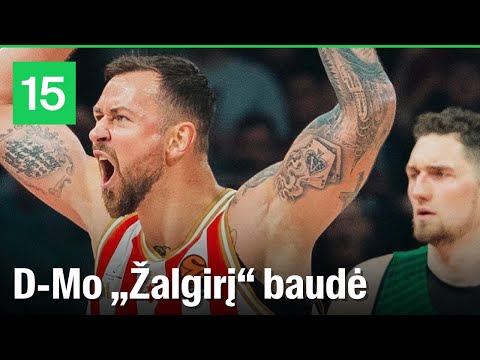 Serbiškus marškinėlius apsivilkusio D.Motiejūno taškai į „Žalgirio“ krepšį