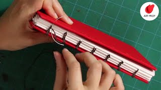RISD Art Professor Learns Coptic Stitch Bookbinding
