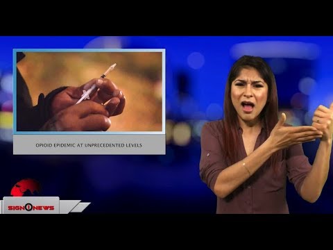 Opioid epidemic at unprecedented levels (ASL - 3.1.18)