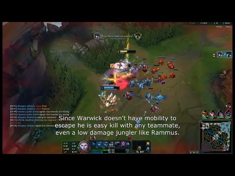 Sejuani Top Guide - vs Barrier Warwick - Gameplay Explained