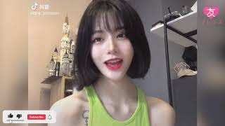 【中国版TikTok】浜辺美波にそっくりな中国美女【清楚・黒髪】(Chinese beauty that looks just like Japanese actress Minami Hamabe)