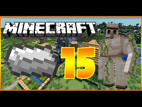 MINECRAFT ITA #15 INIZIAMO LA FARM DI FERRO