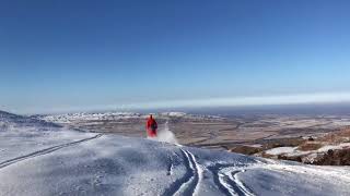 preview picture of video 'Открыли сезон на Оруу-Сай 2017-12-10'