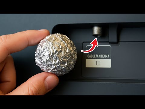 Folie in den Fernseher stecken und alle Sender freischalten! Selbst ich konnte es kaum glauben 😱