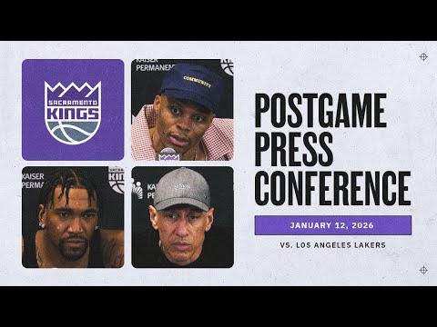 Malik Monk, Russell Westbrook & Coach Christie 1.12.26