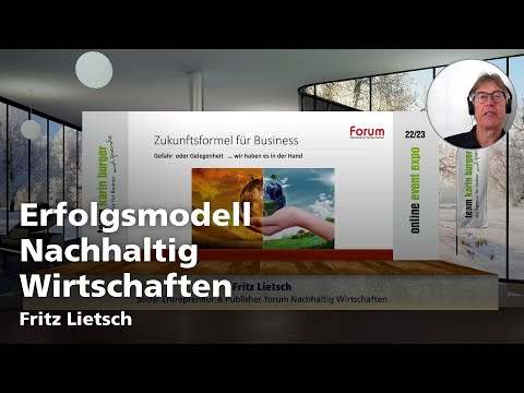 Lunch & Learn: Erfolgsmodell Nachhaltig Wirtschaften | Fritz Lietsch