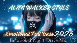 Download lagu 🎧 Alan Walker Style Full Bass Remix 2026 || Beyond the Shadows ☀️ Emotional Night Drive Mix mp3